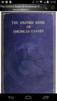 Oxford Book of American Essays Affiche
