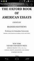 Oxford Book of American Essays syot layar 1