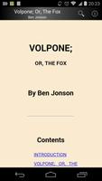 Poster Volpone; Or, The Fox