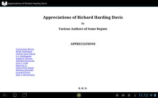 Appreciations of Richard Harding Davis Ekran Görüntüsü 2