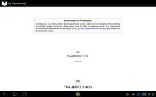 برنامه‌نما Die Traumdeutung by Freud عکس از صفحه
