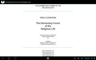 The Elementary Forms of the Religious Life capture d'écran 2