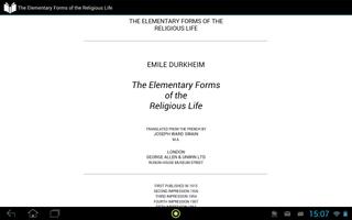 The Elementary Forms of the Religious Life screenshot 2