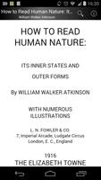 How to Read Human Nature 海报