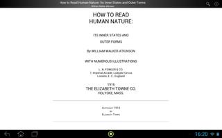 How to Read Human Nature capture d'écran 2