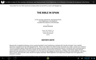 The Bible in Spain capture d'écran 2