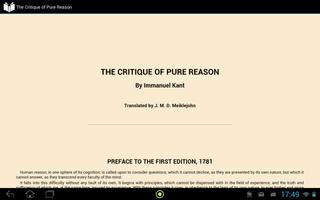 The Critique of Pure Reason capture d'écran 2