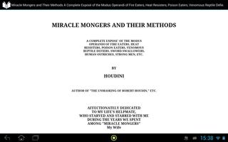 Miracle Mongers and Methods ảnh chụp màn hình 2