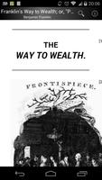 Franklin's Way to Wealth plakat