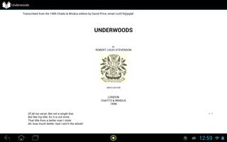 Underwoods captura de pantalla 2