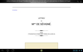 Lettres de Madame de Sévigné تصوير الشاشة 2