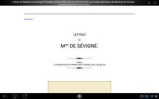 Lettres de Madame de Sévigné screenshot 2