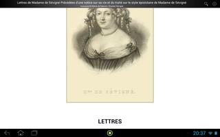 Lettres de Madame de Sévigné تصوير الشاشة 3