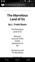 The Marvelous Land of Oz Affiche