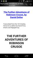 The Further Adventures of Robinson Crusoe penulis hantaran