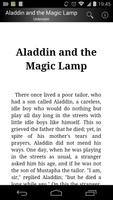 Poster Aladdin and the Magic Lamp