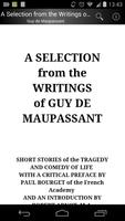 Guy De Maupassant, Vol. I Affiche