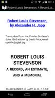 Robert Louis Stevenson by Japp-poster