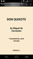 Don Quixote, Volume 1 poster