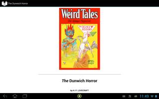 برنامه‌نما The Dunwich Horror عکس از صفحه