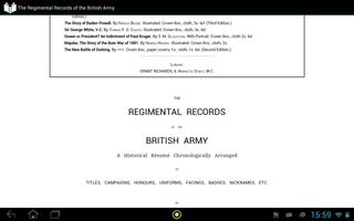 British Army Regimental Record capture d'écran 3
