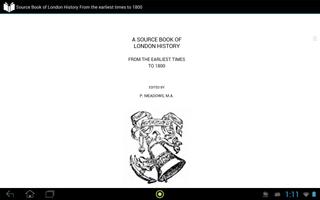 برنامه‌نما Source Book of London History عکس از صفحه
