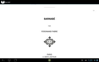Barnabé by Ferdinand Fabre imagem de tela 3