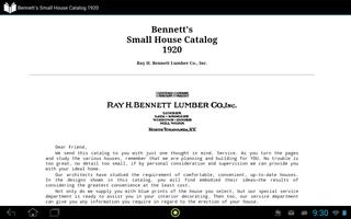 Bennett's Small House Catalog تصوير الشاشة 3