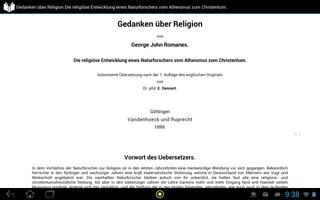 Gedanken über Religion スクリーンショット 2