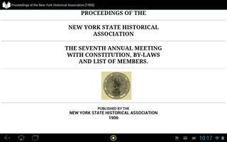 New York History Association capture d'écran 3