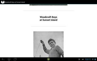 Woodcraft Boy at Sunset Island capture d'écran 3