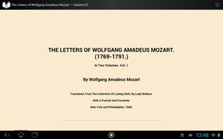 The Letters of Mozart Volume 1 capture d'écran 2