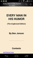 Every Man in His Humor poster