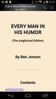 Every Man in His Humor Affiche