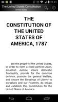 The United States Constitution poster