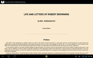 Life of Robert Browning capture d'écran 2