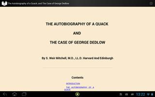 The Autobiography of a Quack capture d'écran 2