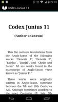 Codex Junius 11 Affiche