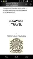 Essays of Travel الملصق