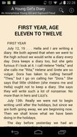 برنامه‌نما A Young Girl's Diary عکس از صفحه