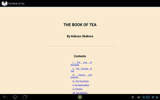 The Book of Tea تصوير الشاشة 2