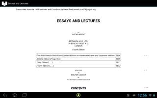 Essays and Lectures اسکرین شاٹ 2