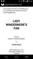 Poster Lady Windermere's Fan