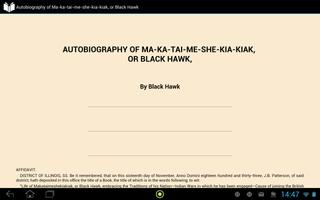 Autobiography of Black Hawk imagem de tela 2