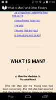 What Is Man? imagem de tela 1