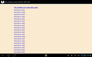 3 Schermata Journals of Lewis and Clark