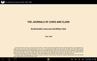 Journals of Lewis and Clark 스크린샷 2
