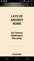 Lays of Ancient Rome Poster