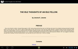 Idle Thoughts of Idle Fellow स्क्रीनशॉट 2