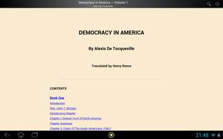 Democracy in America Volume 1 captura de pantalla 2